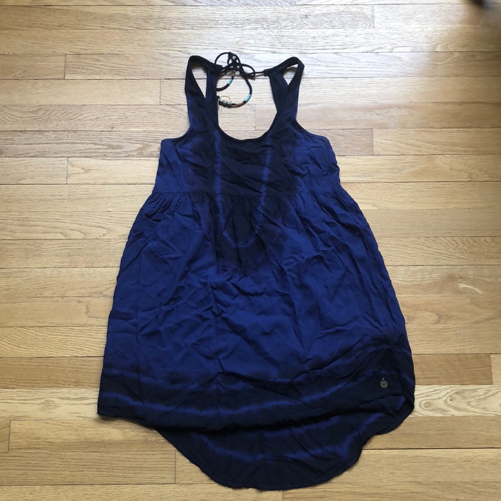 Roxy Navy Tie Die Dress